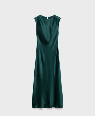 Women's Fitted Satin Dress