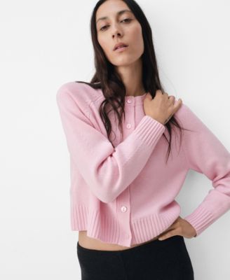 Women's Chunky Knit Wool-Blend Cardigan