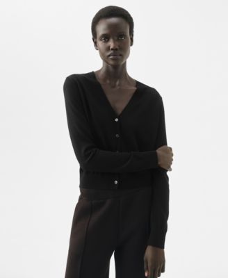 Women's Wool V-Neck Cardigan