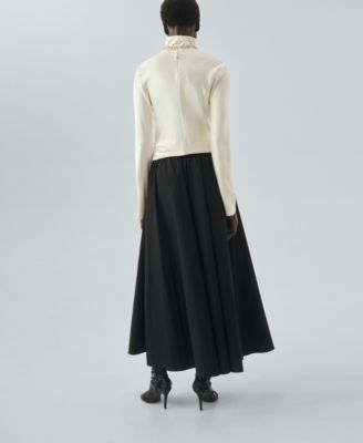 Women's Long Flared Skirt