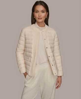 Women's Collared Puffer Jacket