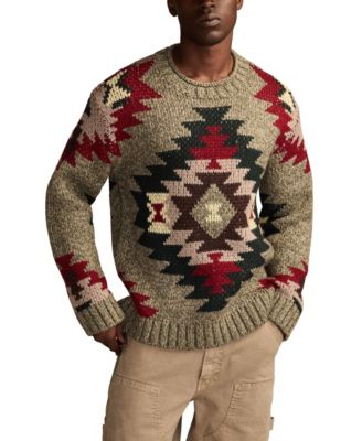 Lucky Brand - Men's Crewneck Novelty Sweater