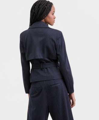 Women's Cropped Trench Jacket