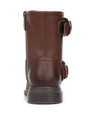 Women's Optimus Block Heel Moto Booties