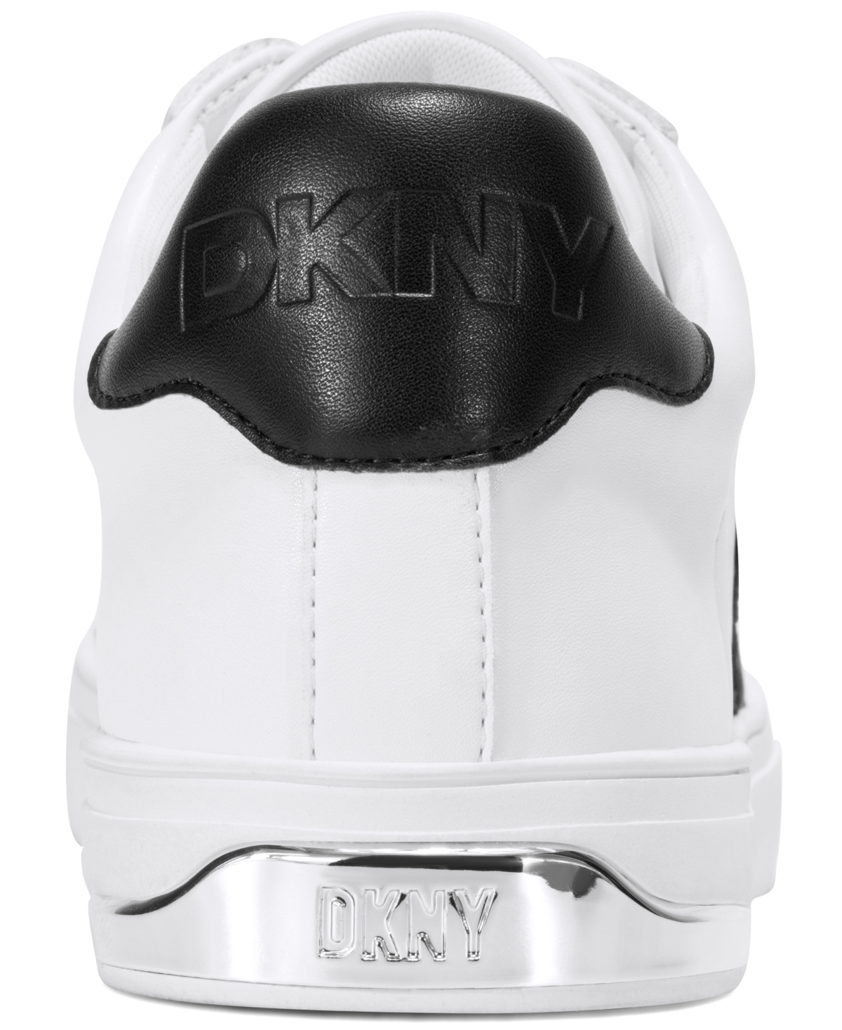 Dkny Abeni Platform Low Top Sneakers In White