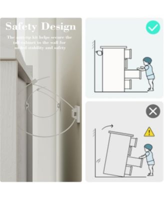 Kitchen Pantry Cabinet 72" Height, Freestanding Cupboard with Drawer