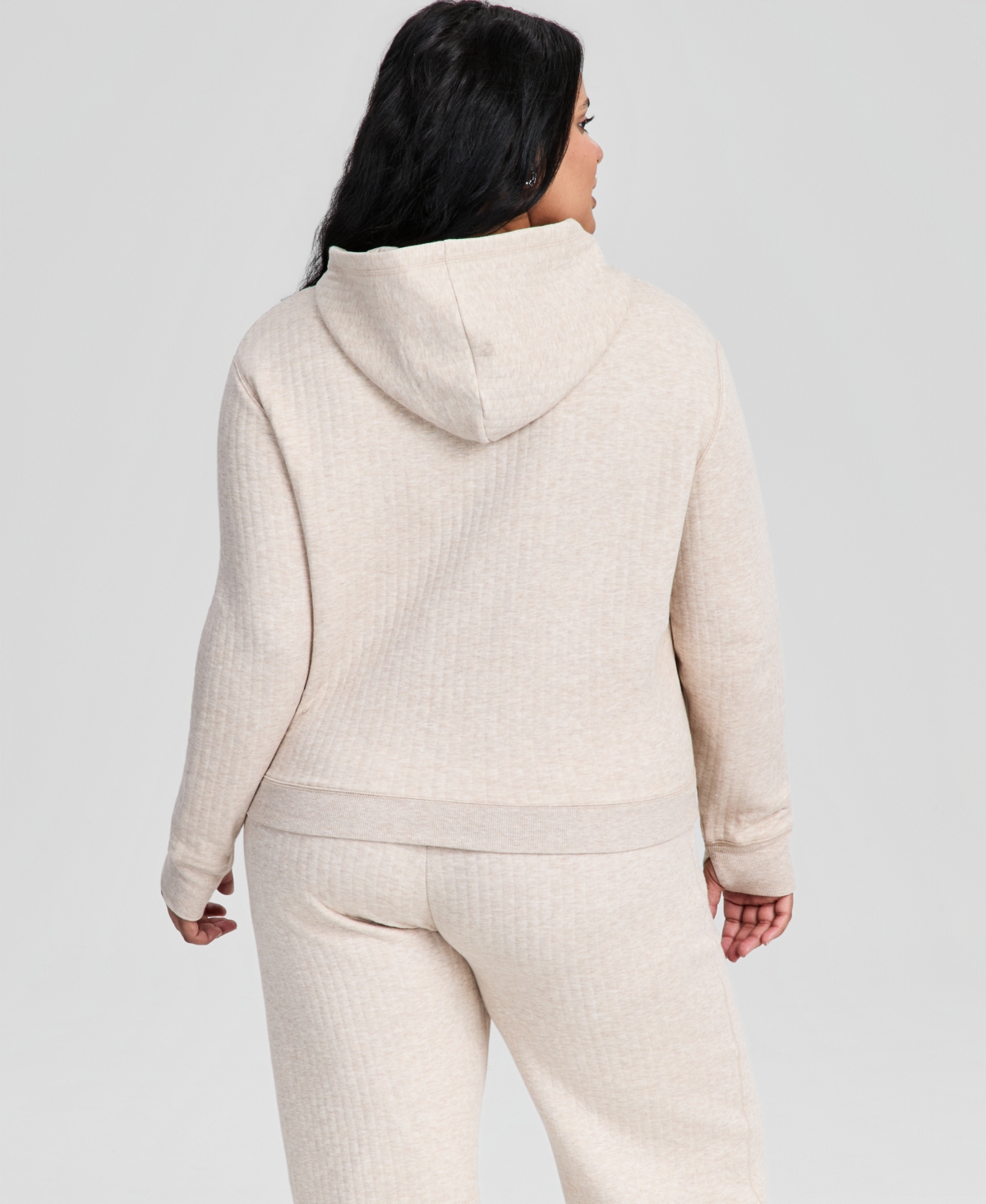 And Now This Trendy Plus Quilted Lounge Hoodie, Macy's Exclusive