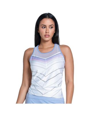 Lavender Love Tie Back Womens Tennis Tank