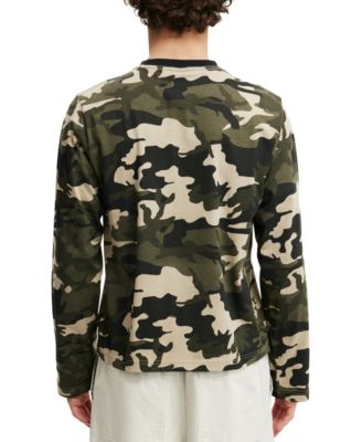 Men's Cropped Long-Sleeve T-Shirts