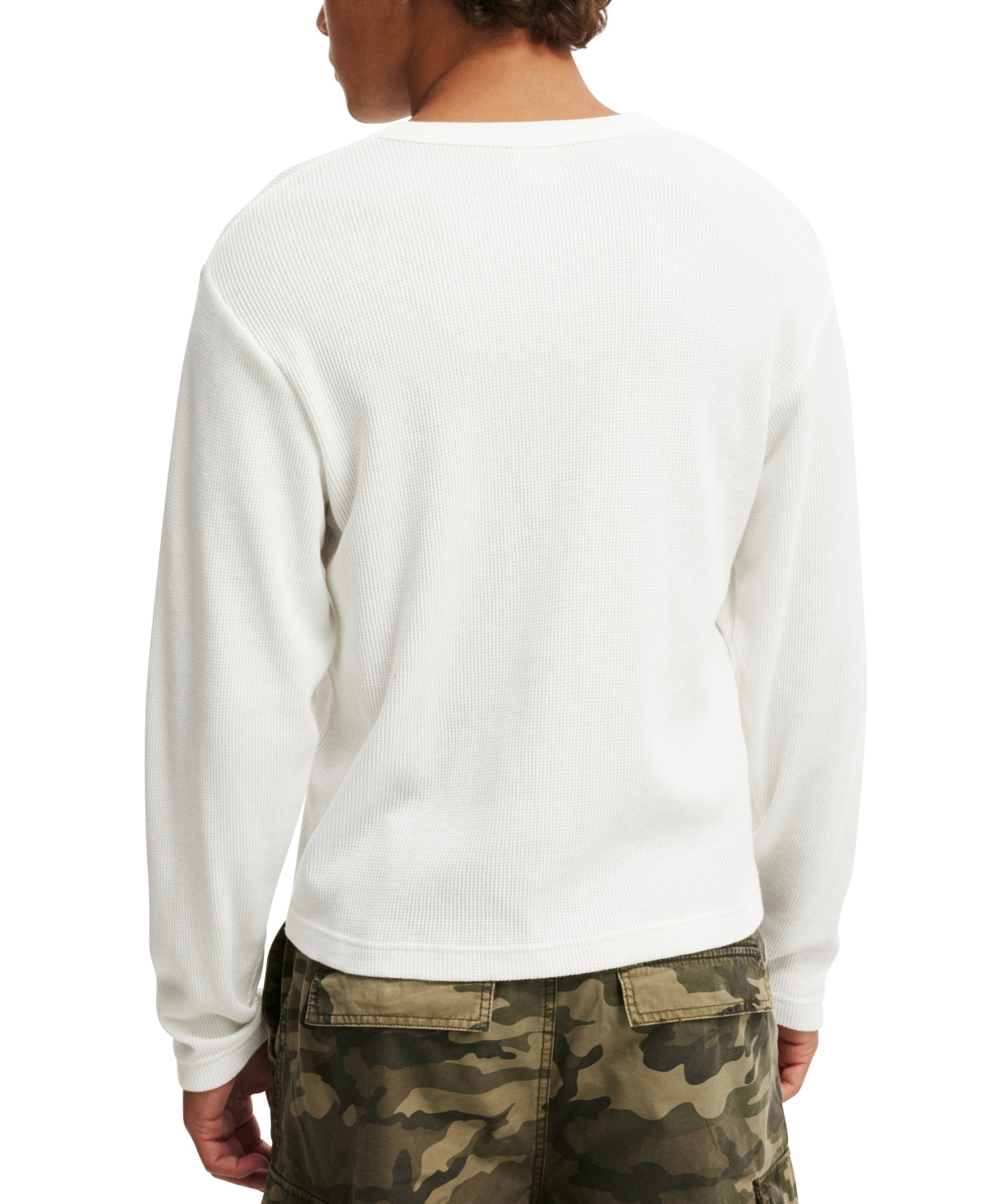 Cotton On Men's Cropped Fit Textured T-shirts