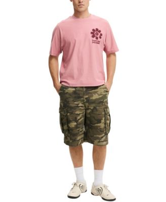 Men's Cropped Fit Graphic T-Shirt