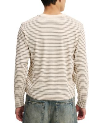 Men's Cropped Fit Long-Sleeve T-Shirt