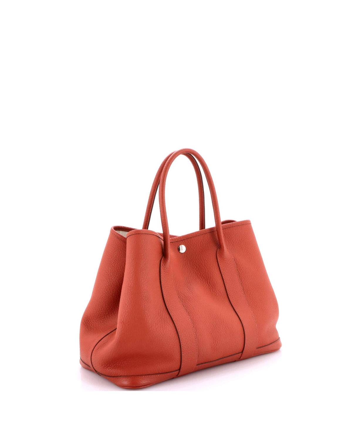 Pre-Owned HERMA‰S 36 Garden Party Tote Leather