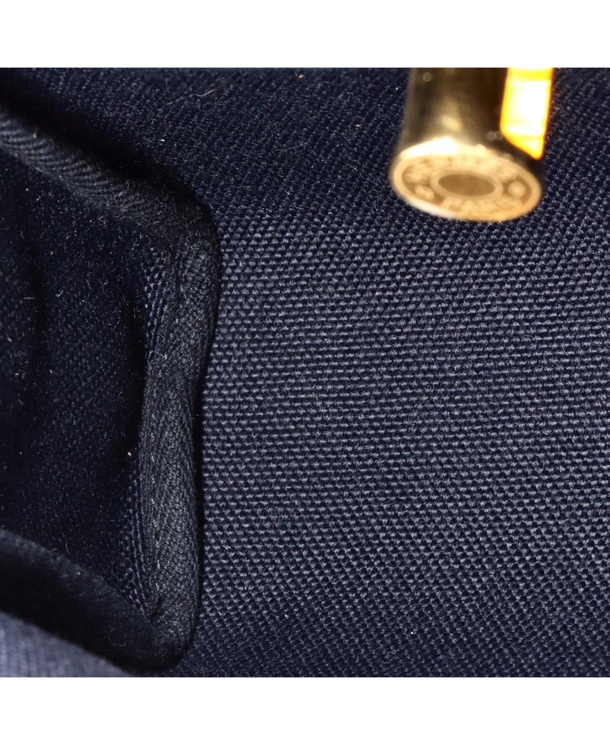 Pre-Owned HERMA‰S 20 Herbag Zip Toile and Leather