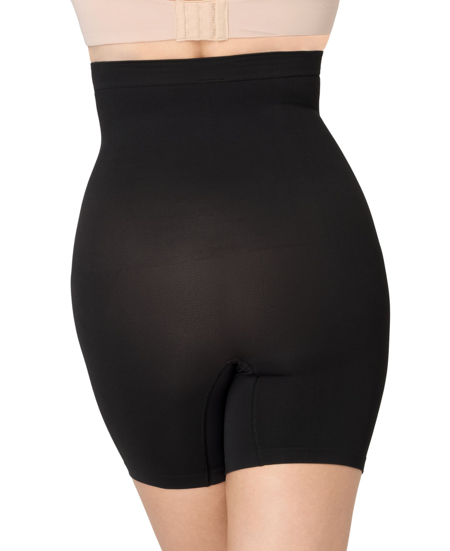 Maidenform Women's Seamless High Waist Thigh Slimmer DMS839, цвет: Чёрный — фото 2