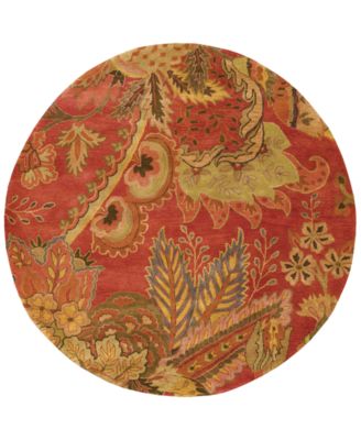 Nourison Home Area Rugs, Rajah Collection JA43 Nasi Flame