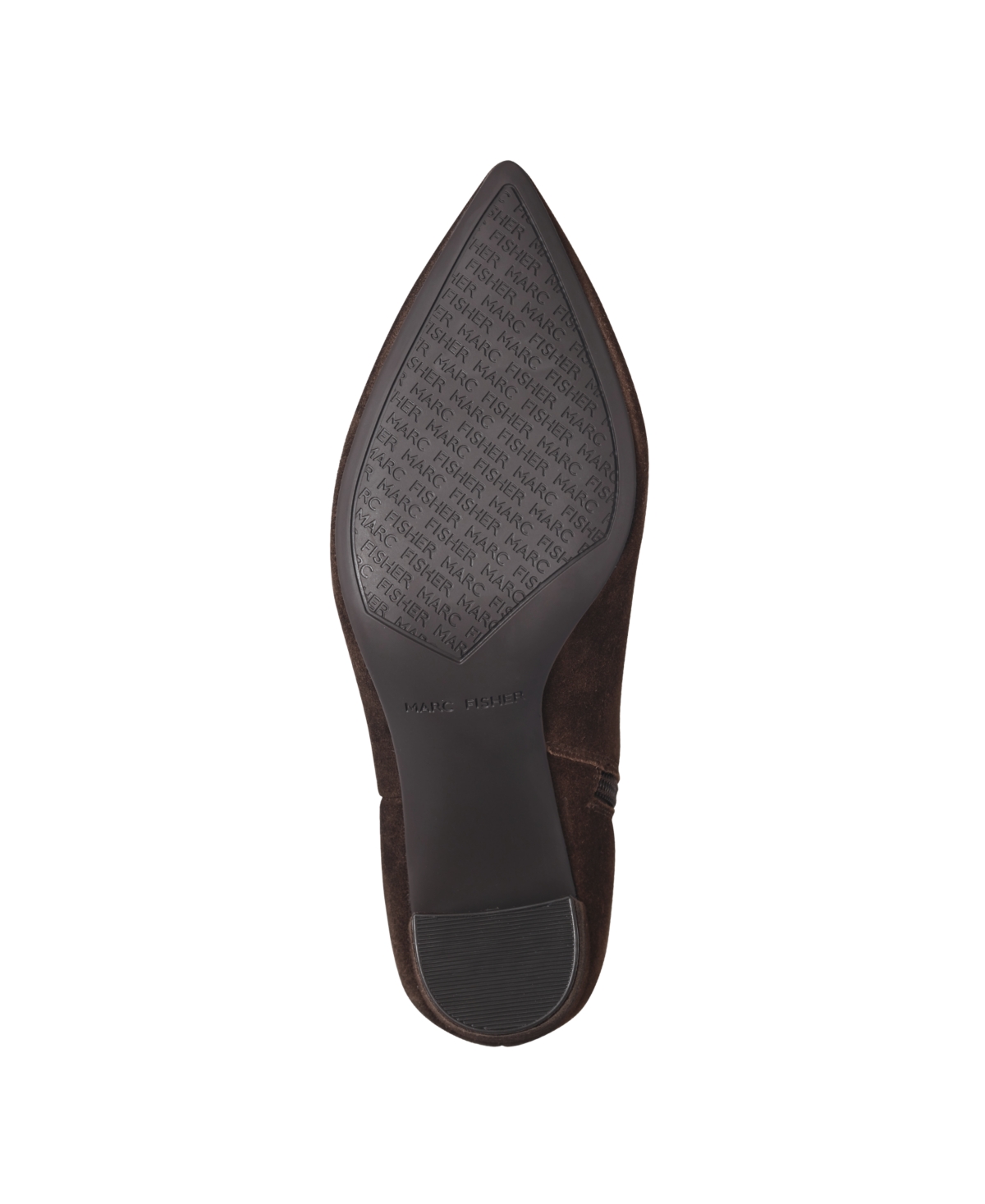 Marc Fisher Women's Glorena Block Heel Dress Booties In Brown