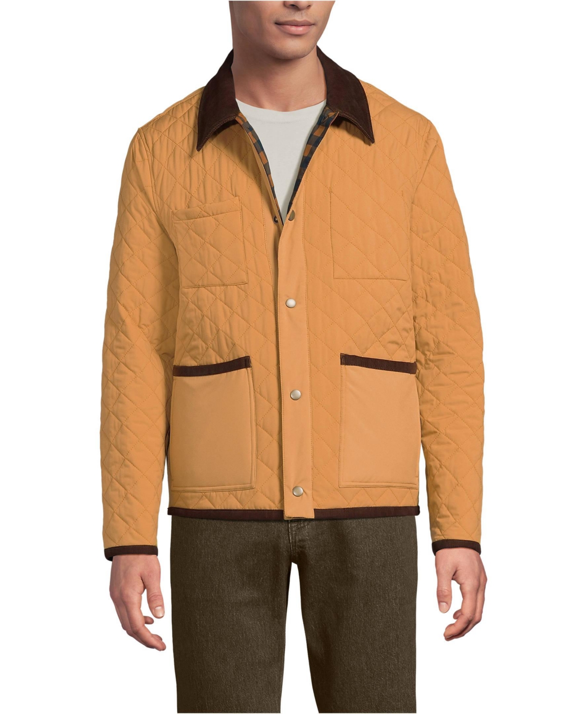 Lands' End Men's Reversible Insulated Barn Jacket