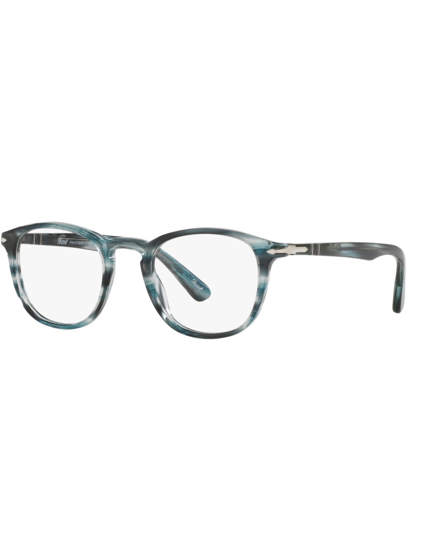 Мужские очки Persol Man Round Plastic PO3143V Eyeglasses, цвет: Серый — фото 1