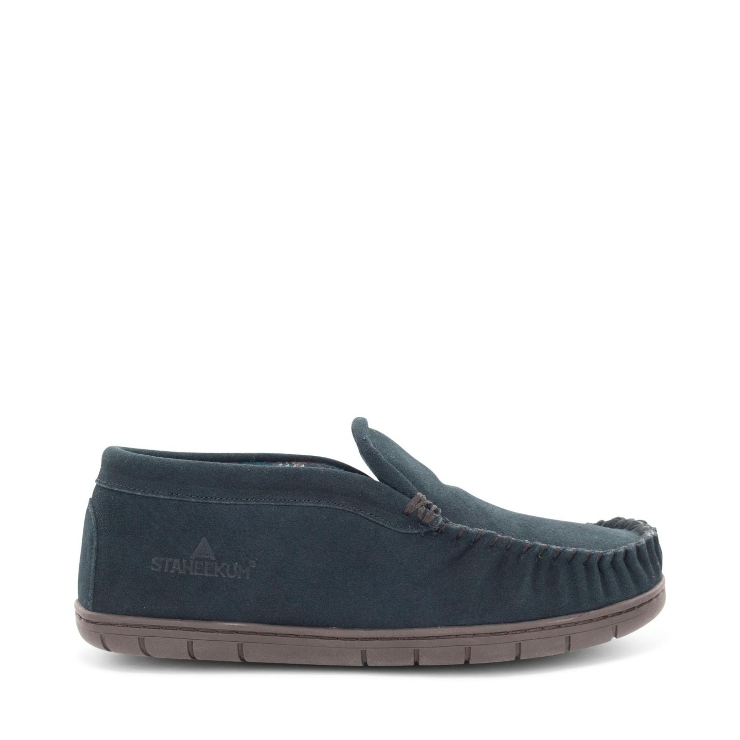 Мужские тапочки Staheekum Trapper Flannel Slipper, цвет: Тёмно-синий — фото 1