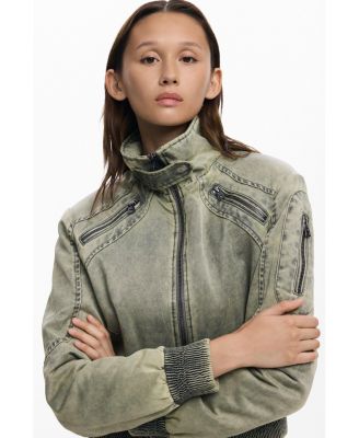 Women's Short jacket with waistband