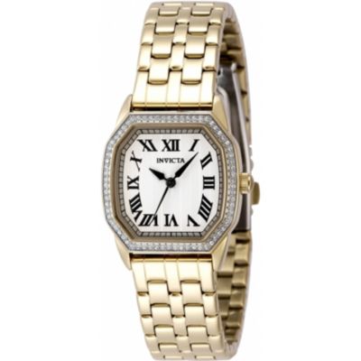 Women's 49000 Wildflower  Quartz 3 Hand Silver Dial Watch