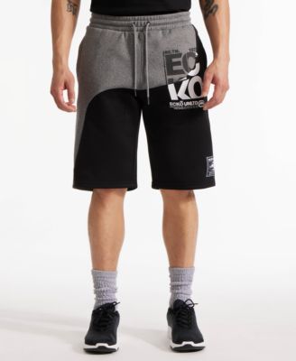 Ecko Unltd - Men's Hodad Fleece Regular Fit Shorts