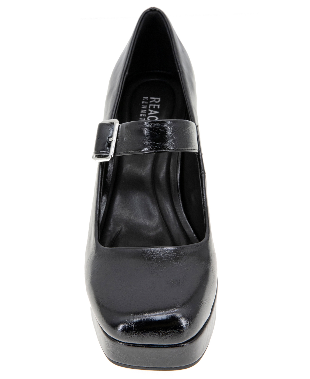 Kenneth Cole Reaction Klair Jewels Platform Mary-jane Pumps In Black