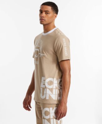 Men's Tackled Short-Sleeve Knit T-Shirt