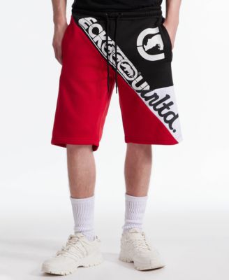 Men's Scattered Fleece Regular Fit Shorts