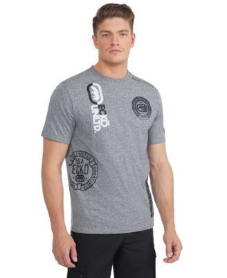 Ecko Unltd - Men's Patched Up Varsity Short-Sleeve Knit T-Shirt