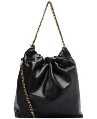 Elizabeth Extra Large Leather Bucket Handbag