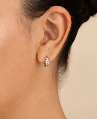 Sterling Silver Cambrie Micro Hoops