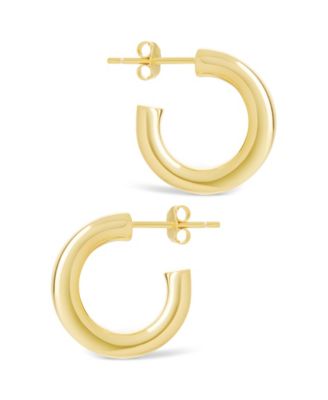 Sterling Silver Marisa Polished Stud Earrings