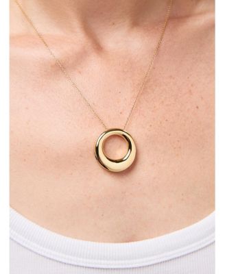 Gold Pendant Necklace - Waverly