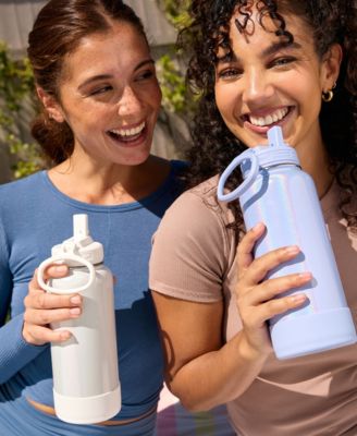 32 oz. Double Wall Vacuum Insulated Water Bottle with Straw Lid