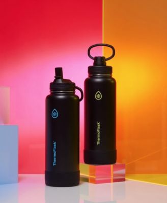 32 oz. Double Wall Vacuum Insulated Water Bottle with Spout Lid