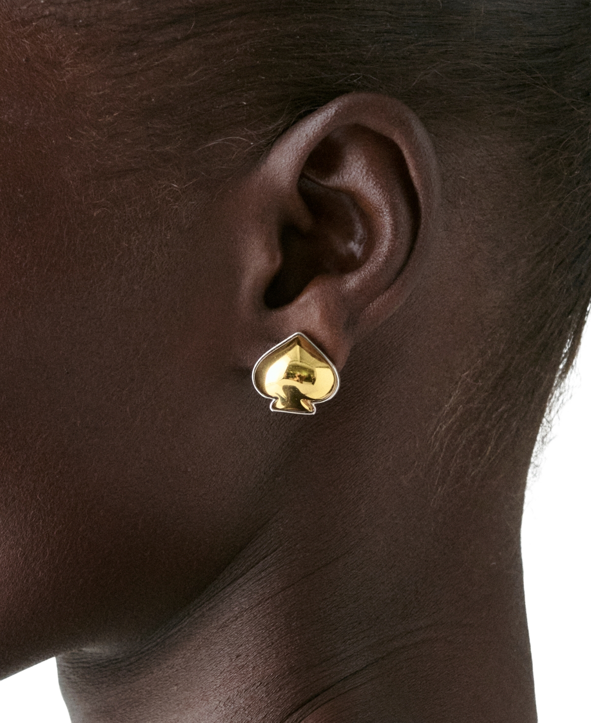 kate spade new york Silver-Tone Sculpted Stud Earrings (also Gold-Tone)