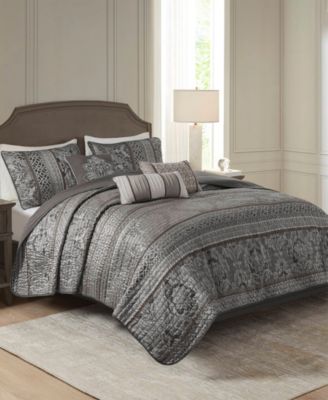 Bellagio Jacquard 6-Pc. Quilt Set, King