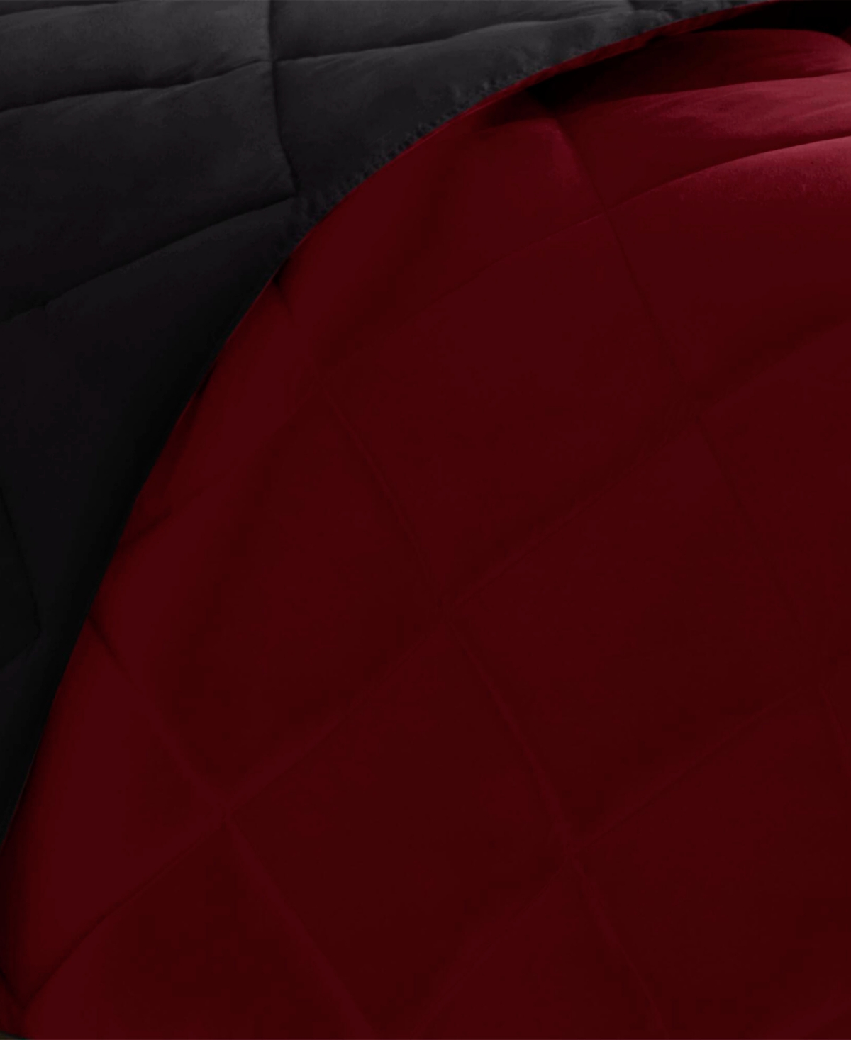 Madison Park Essentials Larkspur Reversible 3-pc. Comforter Set, Full/queen In Black