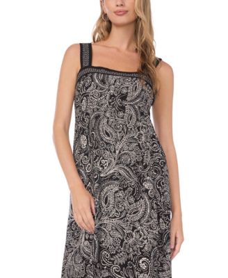 Women's Square Neck Maxi Dress
