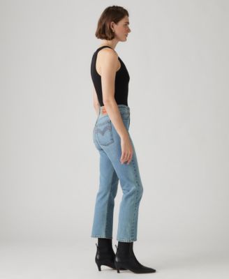 Women's Wedgie Straight Mid Rise Jeans