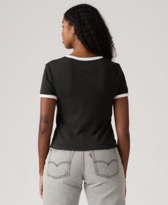 Women's Graphic Ringer Rickie T-Shirt