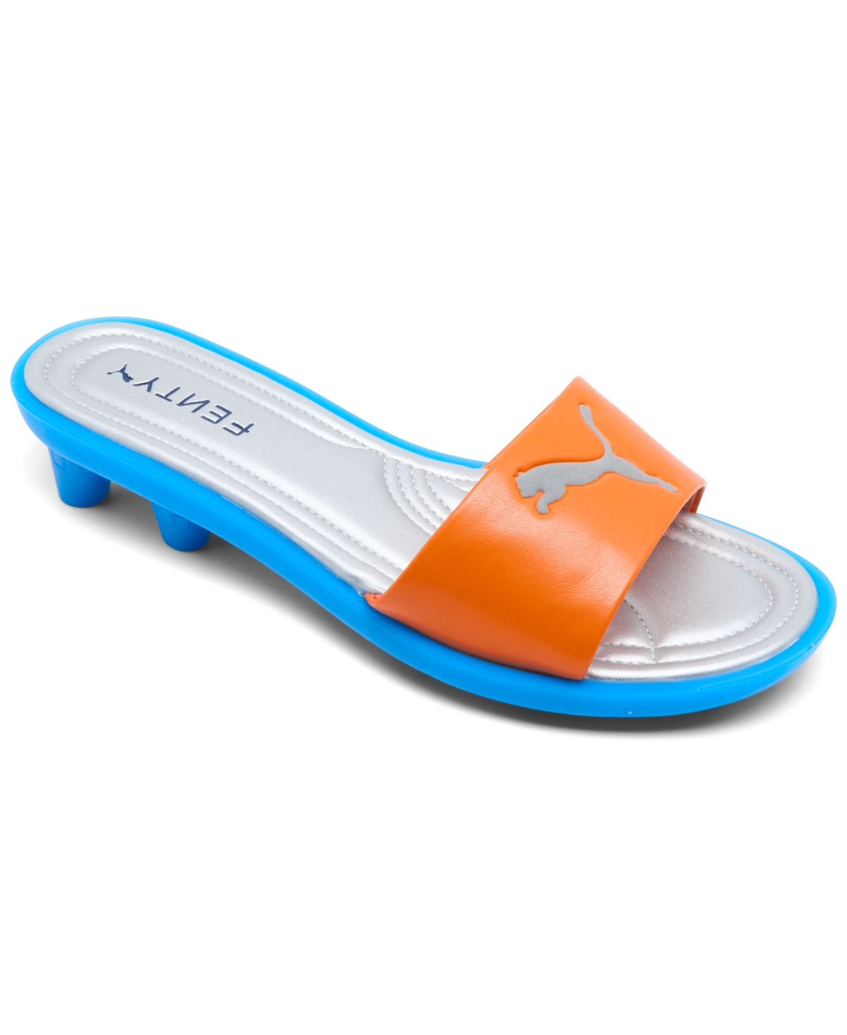 Puma X Fenty Women's Cat Cleat Flip-flop Sandals From Finish Line In Multi