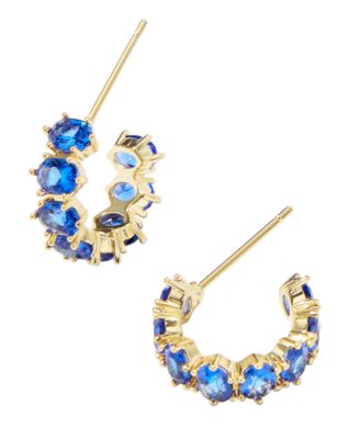 2-Piece Cubic Zirconia Cailin Pendant Necklace and Huggie Earrings Gift Set