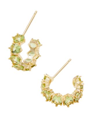 2-Piece Cubic Zirconia Cailin Pendant Necklace and Huggie Earrings Gift Set