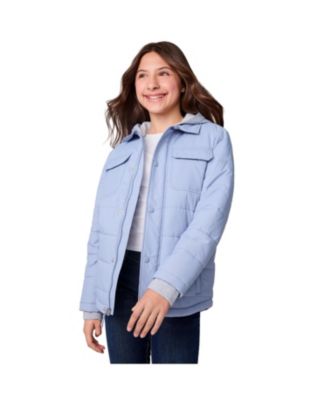 Girls' Trail Puffer Hoodie Shacket