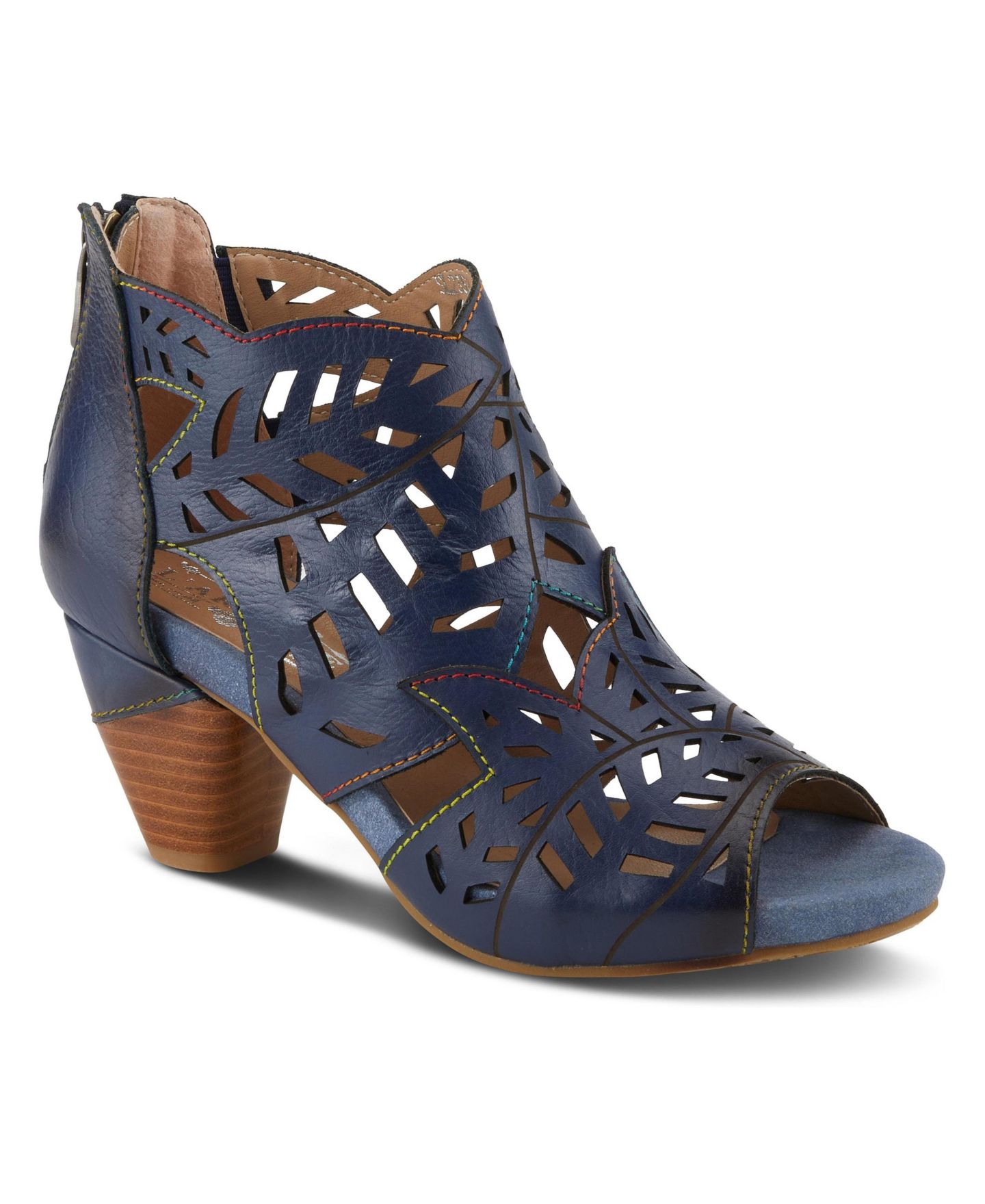Женские сандалии L'Artiste Spring Step Icon Sandals with Cushioned Insole, цвет: Тёмно-синий — фото 1