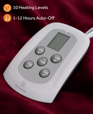 Heated Flannel Blanket, Queen