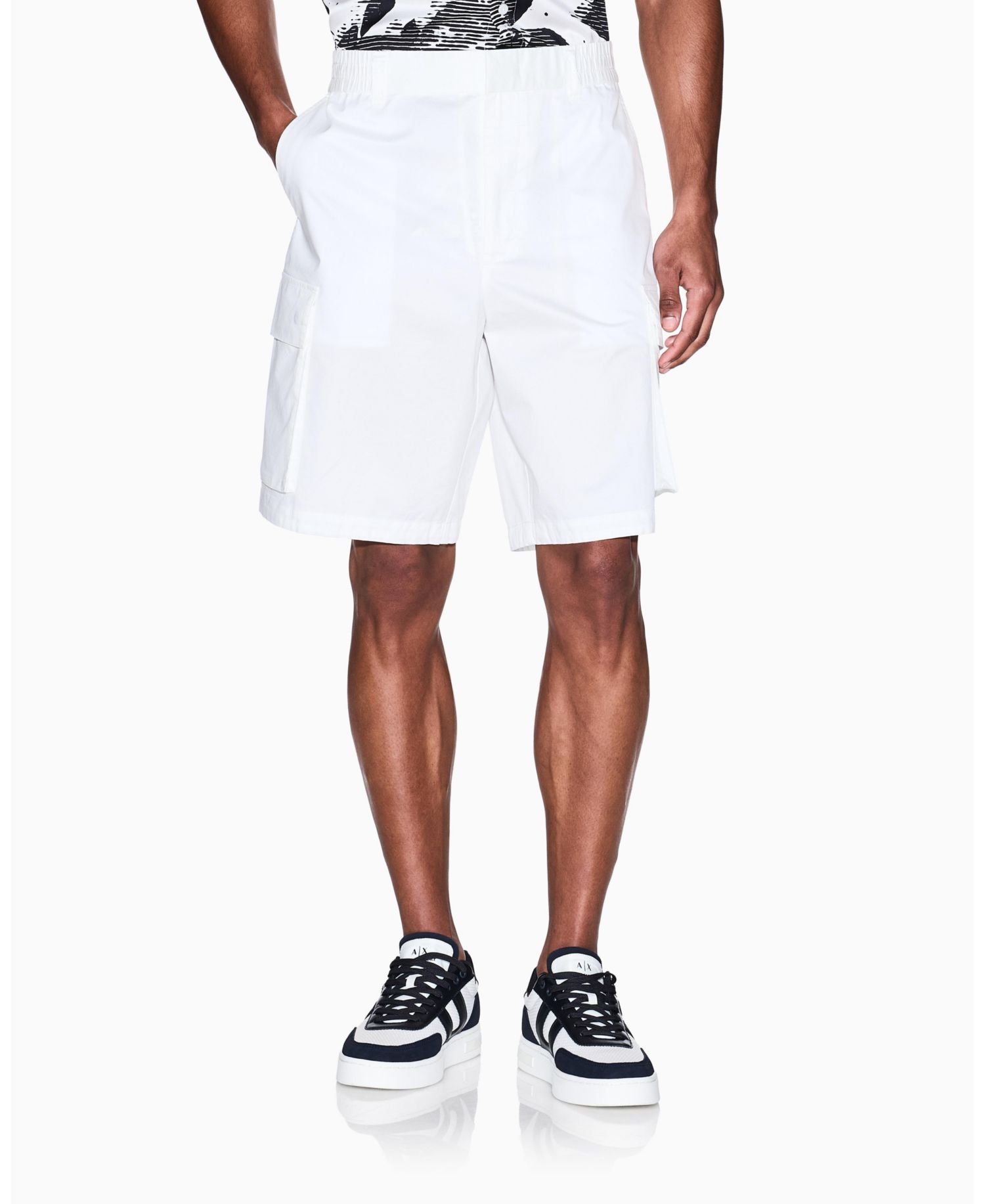 Men's Cotton Twill Cargo Shorts